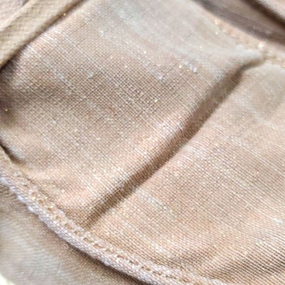 Hey Dude Sparkling Rose Gold  Shoes, Size 6W/7Y - Picture 2 of 9